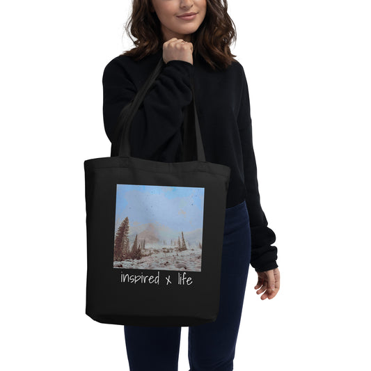 get out - glacier - tote bag