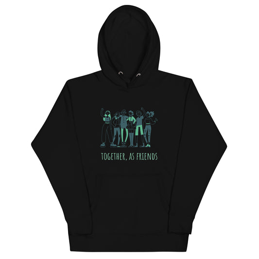together as friend - squad - hoodie